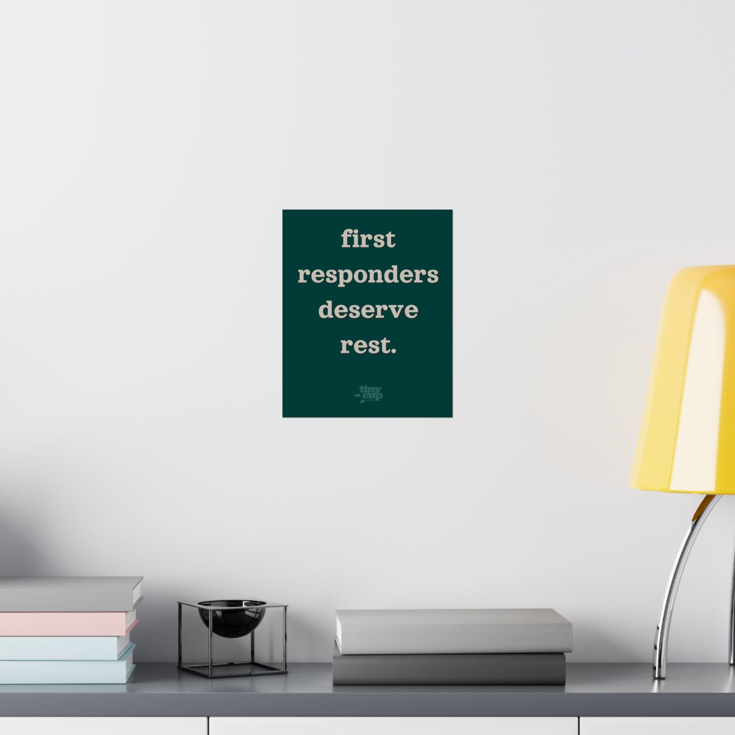 "Nurses Deserve Rest" Poster