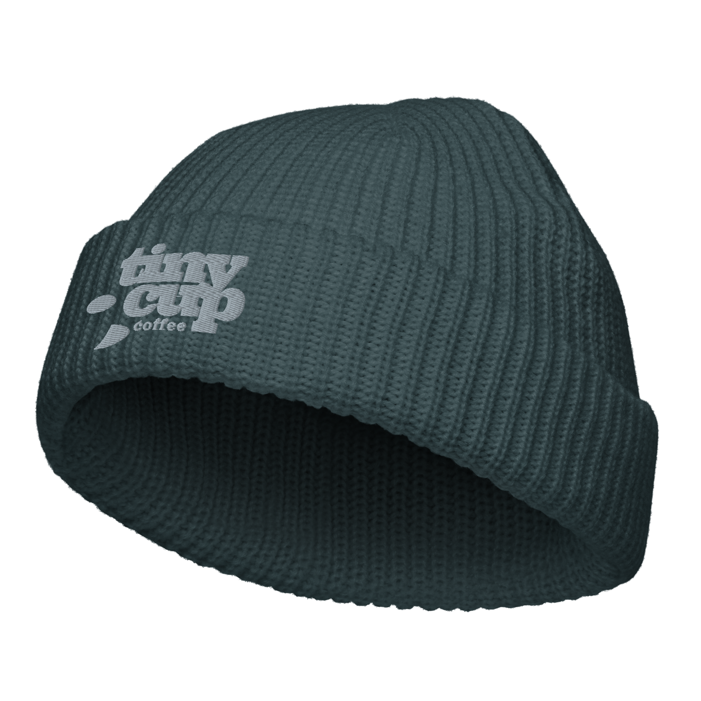 Tinycup Barista Beanie (Soft Teal)