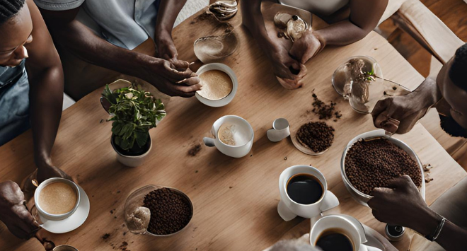 The Tinycup Rest Circle: A Shared Space for Communal Rest & Coffee