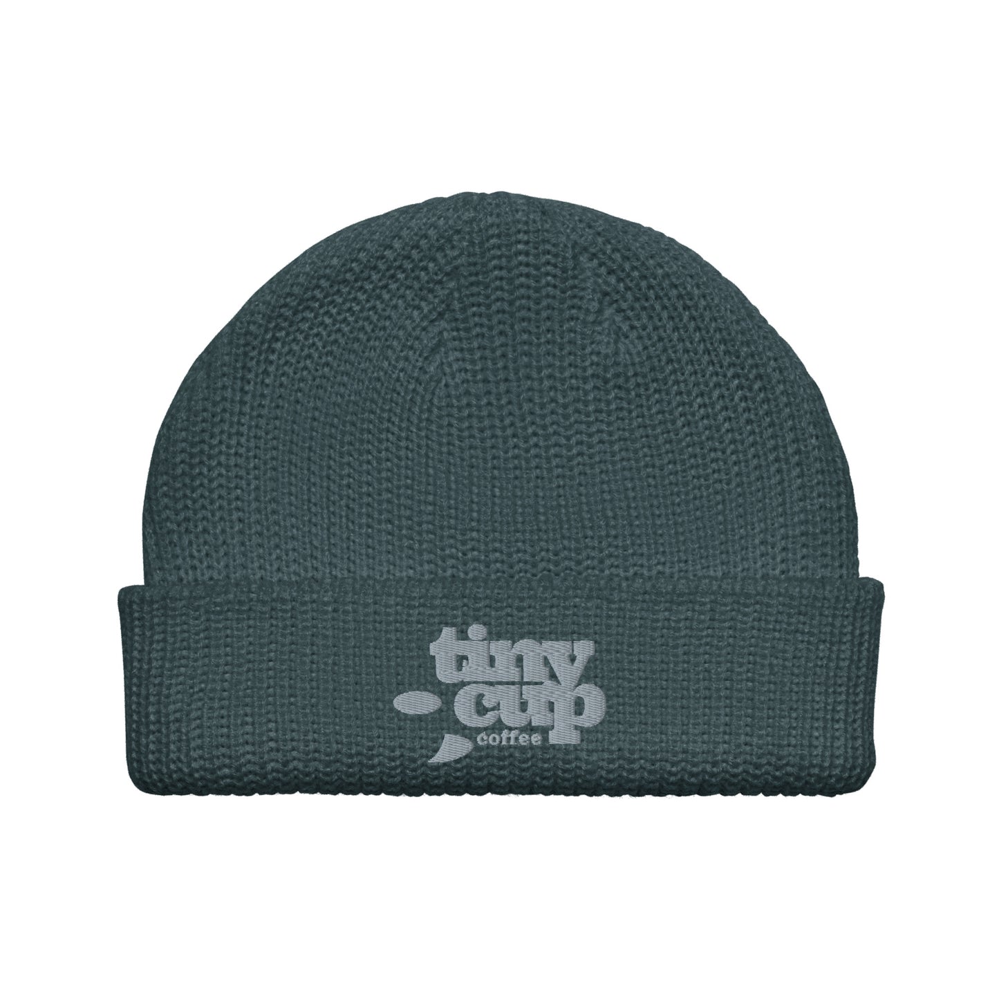 Tinycup Barista Beanie (Soft Teal)