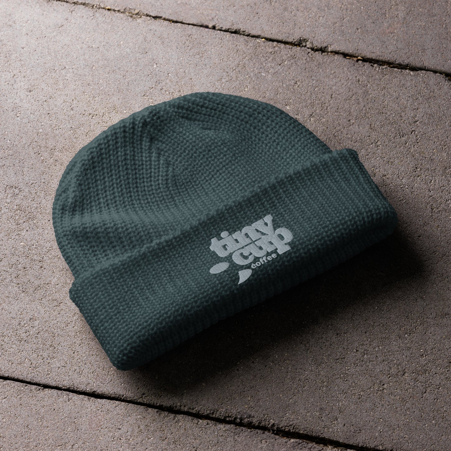 Tinycup Barista Beanie (Soft Teal)