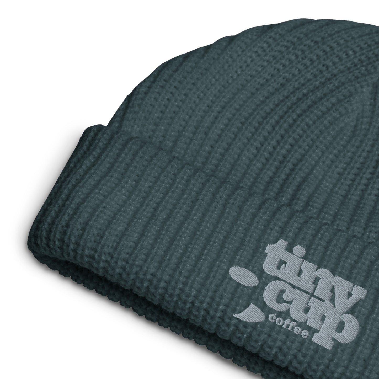 Tinycup Barista Beanie (Soft Teal)