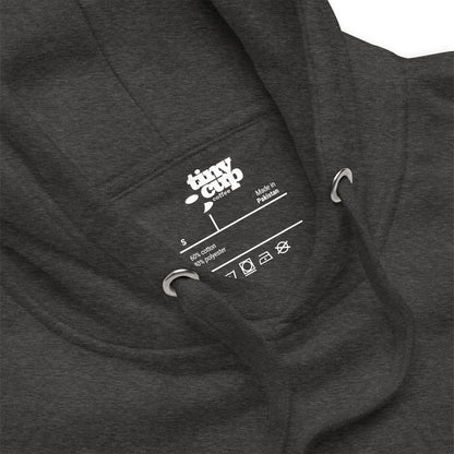 "You Deserve Rest" Hoodie (Charcoal)